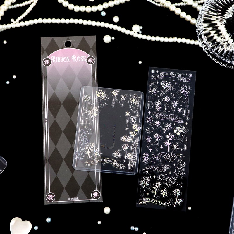 Miếng Dán Trang Trí Màu Bạc Ba Chiều