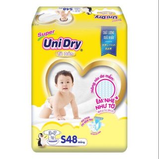 Tã dán cho bé unidry s48/m42/l38/xl34