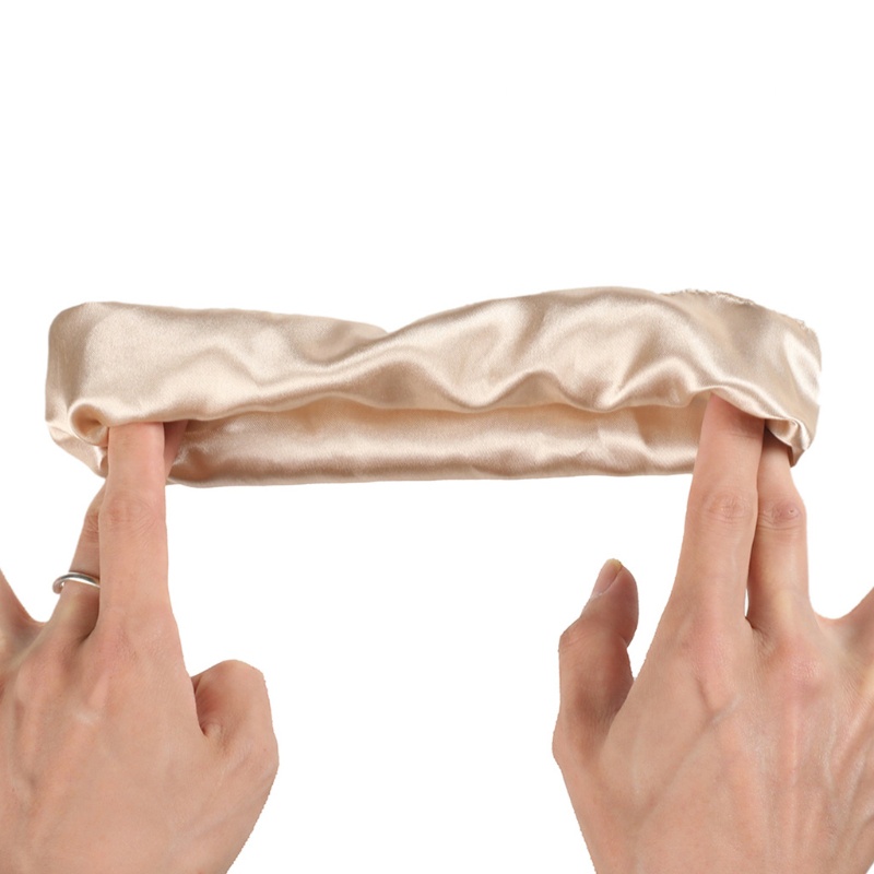Mũ Trùm Đầu Bằng Lụa Satin Co Giãn Thoáng Khí