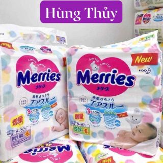 [ Cộng Miếng ]…Bỉm Merries Nội Địa Nhật Quần -Dán NB96/ S88 /M68 /L64/ XL50/ XXL44