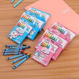 Bút sáp 24 màu Crayon, bút màu siêu dễ thương cho bé