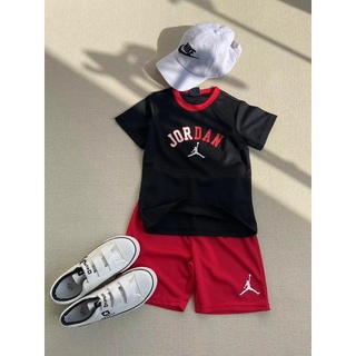 Bộ cotton thể thao Jordan dư xịn bé trai