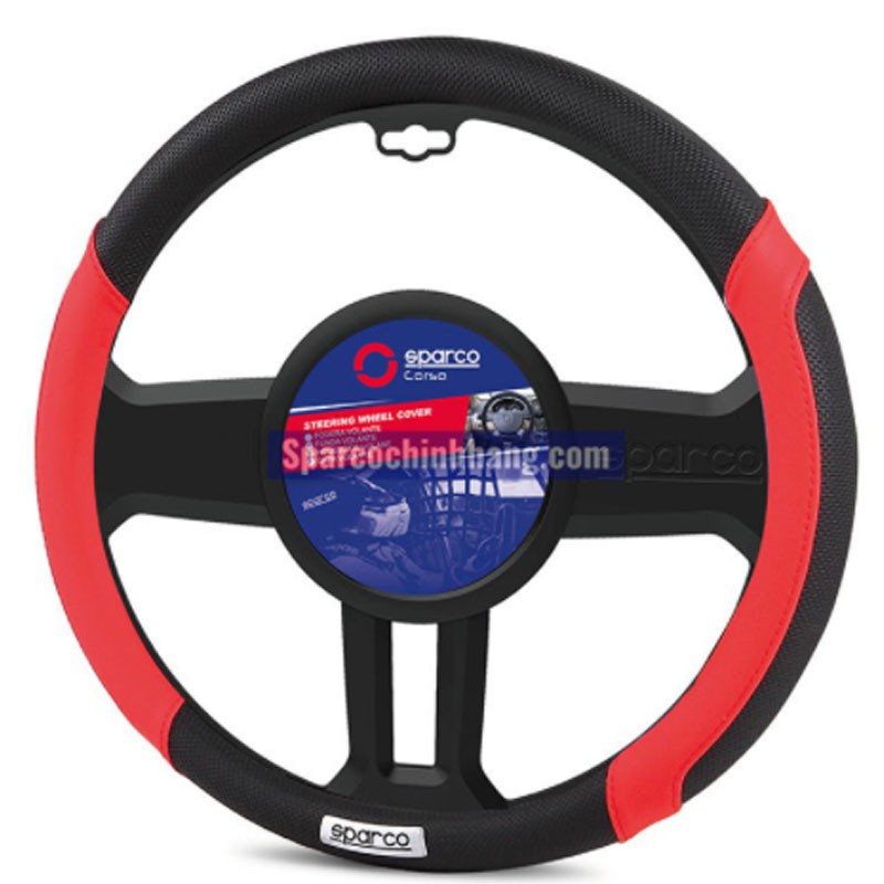 Bọc vô lăng sparco chính hãng cao cấp đường kính 37-38cm phù hợp hầu hết các dòng xe. Bọc vô lăng ô tô sparco.