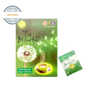 Trà Bồ Công Anh cao cấp P&K 40 túi lọc - Mát gan, giải độc, ngừa ung thư, thanh lọc cơ thể (sản phẩm đẹp, sang trọng)