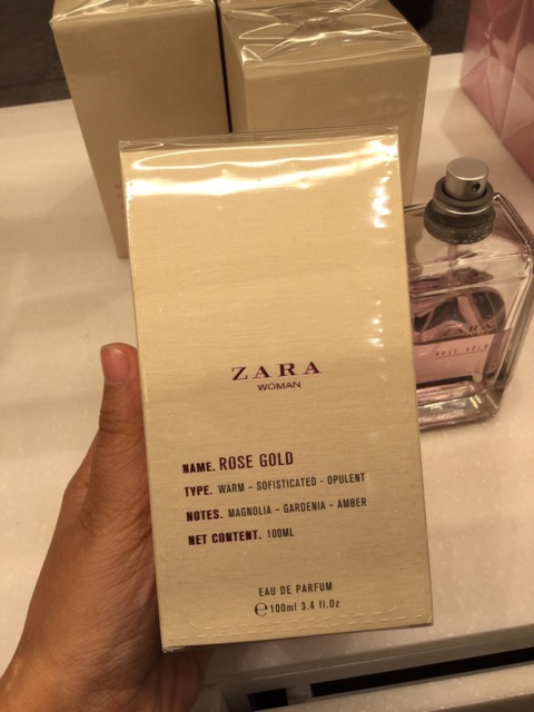 Sale NEW HOT SALE 🌸SALE Nước hoa Zara Woman: Rose Gold 100ml EDP . Chính Hãng Có BH 🌸 , . , . : ⚡ . ' . . ˢ