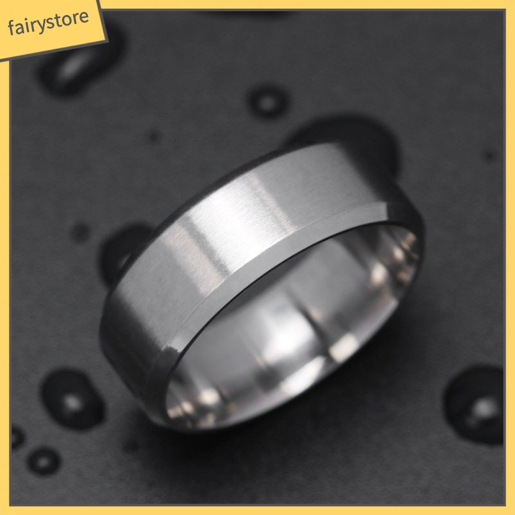 Nhẫn Thép Không Gỉ Có Từ Tính Hỗ Trợ Giảm Cân Độc Đáo