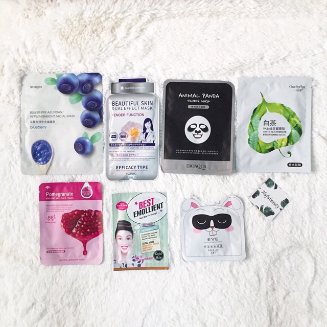 Combo mặt nạ trắng da 200k