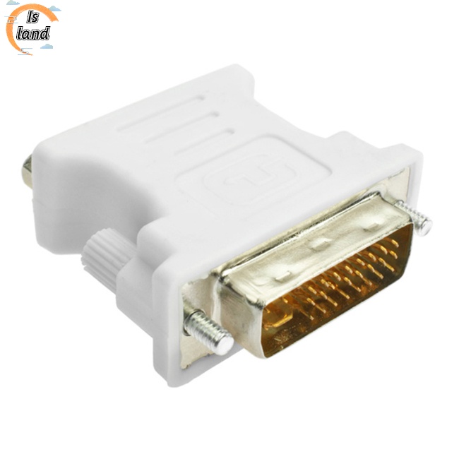 Đầu Chuyển Đổi Dvi-I 24 + 5 Pin Dvi Sang Vga Chuyên Dụng Cho Pc Laptop