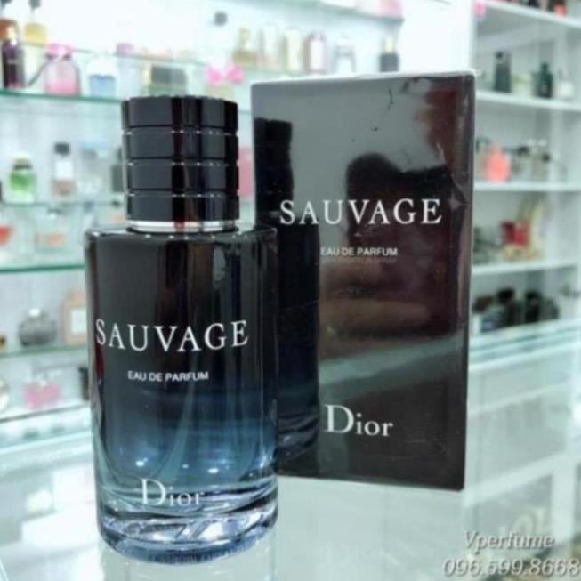 Nước Hoa Nam, Nước Hoa Dio Sauvega 100ml Thơm Lâu, Nam Tính, Sang Trọng, Lịch Lãm