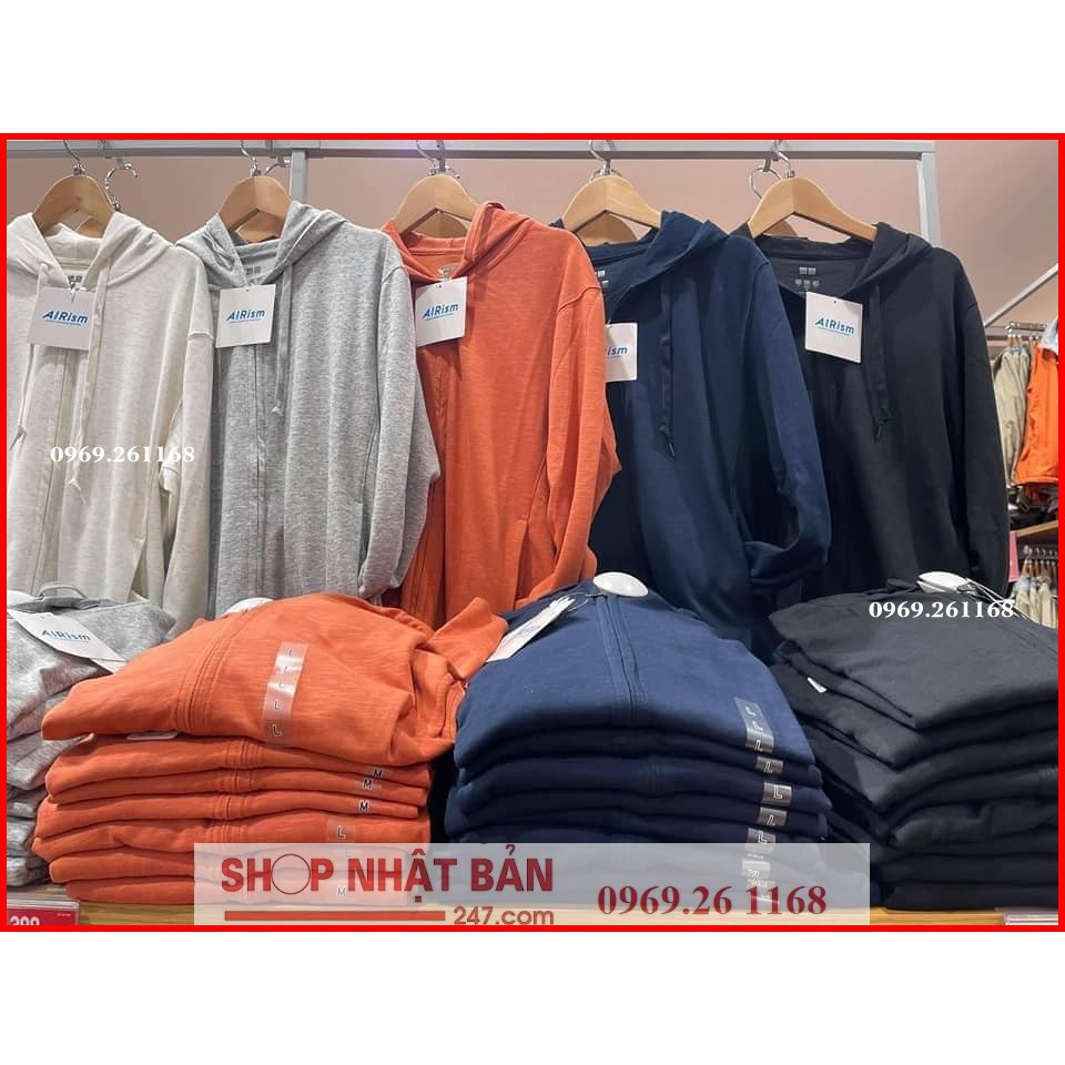 Áo chống nắng nam AIRism Uniqlo Nhật Bản - chính hãng 100%