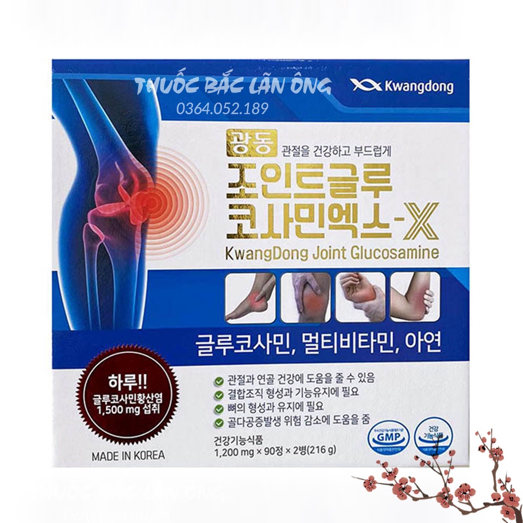 Bổ Khớp Kwwangdong (2 hộp x 90v) - Thuốc Bắc Lãn Ông