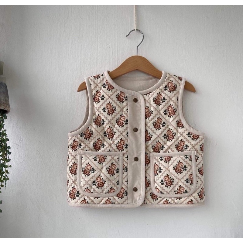 Vải cotton chần bông may chăn và đồ mùa đông cho bé siêu xinh