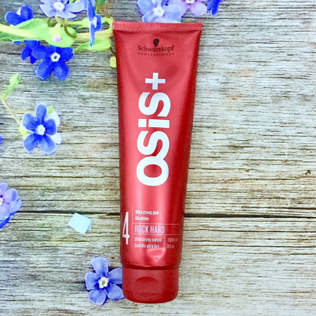 [Chính hãng] [Siêu rẻ] Gel tạo kiểu tóc Schwarzkopf OSiS+ Rock-Hard Ultra Strong Glue 150ml