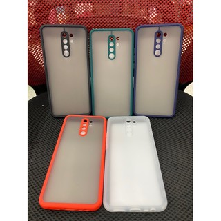Ốp lưng Xiaomi redmi 9 viền dẻo màu lưng nhám
