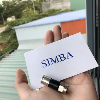 1 Giắc Rắc Tivi 5C, F5 nén, Rắc chảo, Rắc Camera (Loại 1) Model SFZ087 Chính hãng