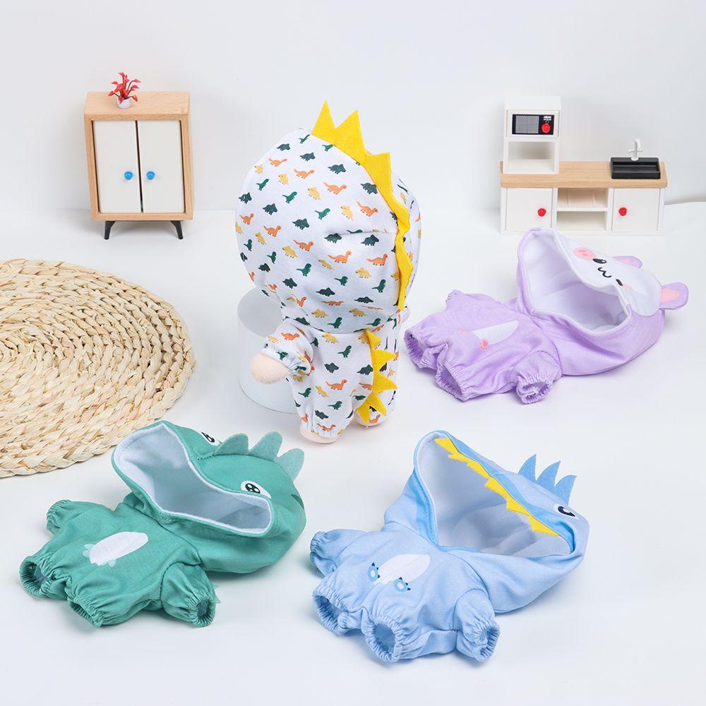 Bộ Áo Liền Quần Hình Khủng Long Hoạt Hình Dành Cho Búp Bê