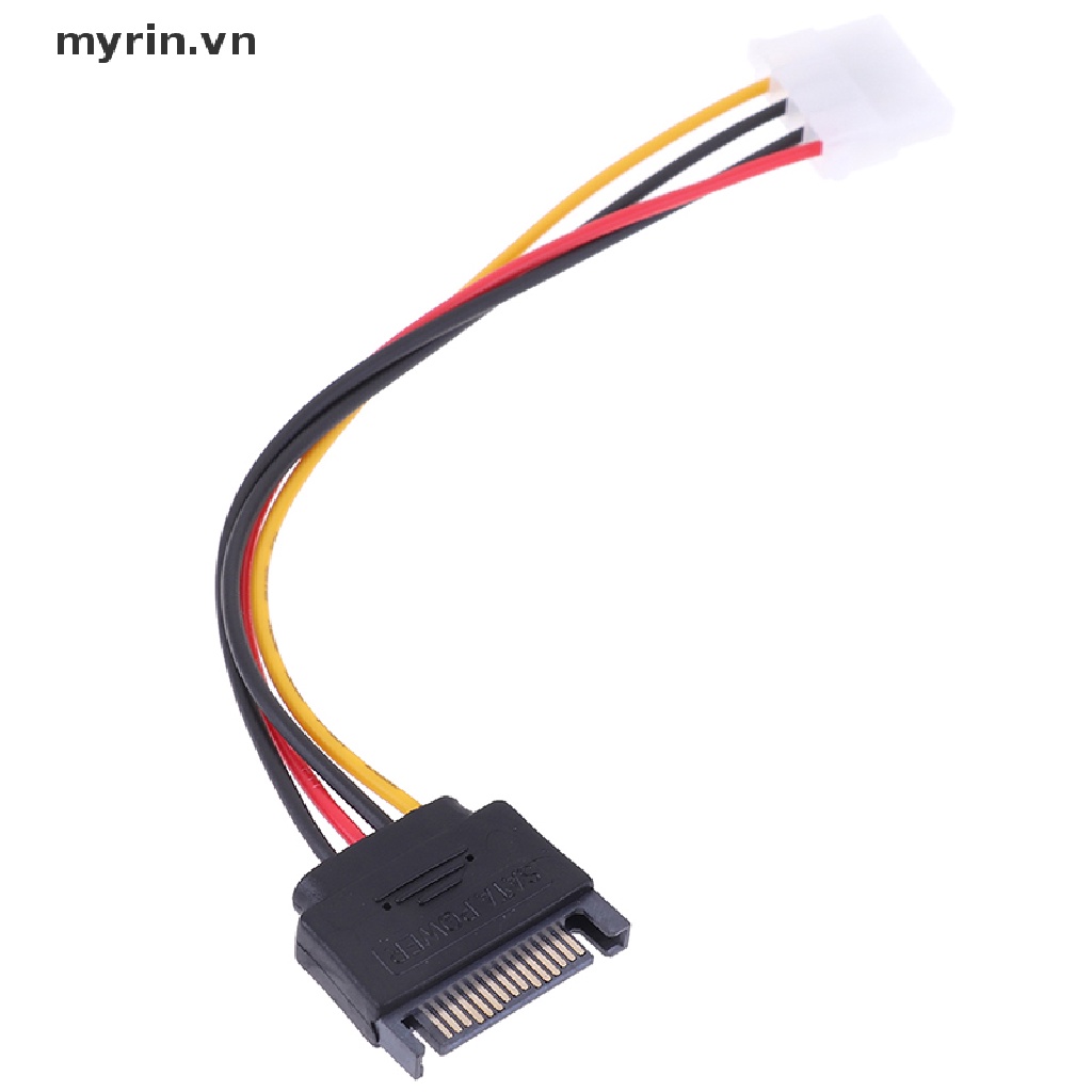 Cáp ChuyểN ĐổI Dữ LiệU SATA Sang IDE 15 Pin Sang Molex IDE 4 Pin