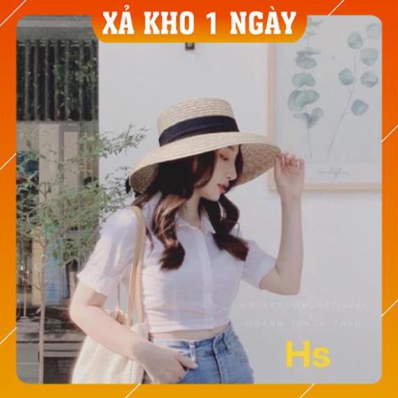 [Mã WARN20 giảm 20k đơn 150k] [HOT TREND] Áo sơ mi croptop HSU1 | BigBuy360 - bigbuy360.vn