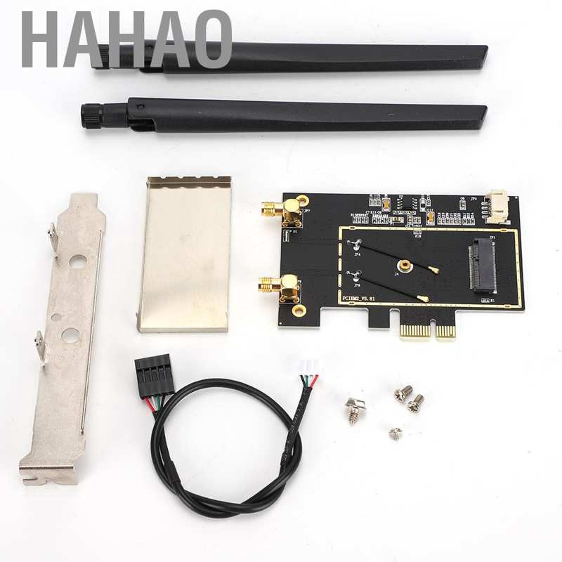 [Seller Recommend] Card Mạng Không Dây M.2 Ngff 2.4 / 5g Wifi Bt Sang Pci-E 1x | BigBuy360 - bigbuy360.vn