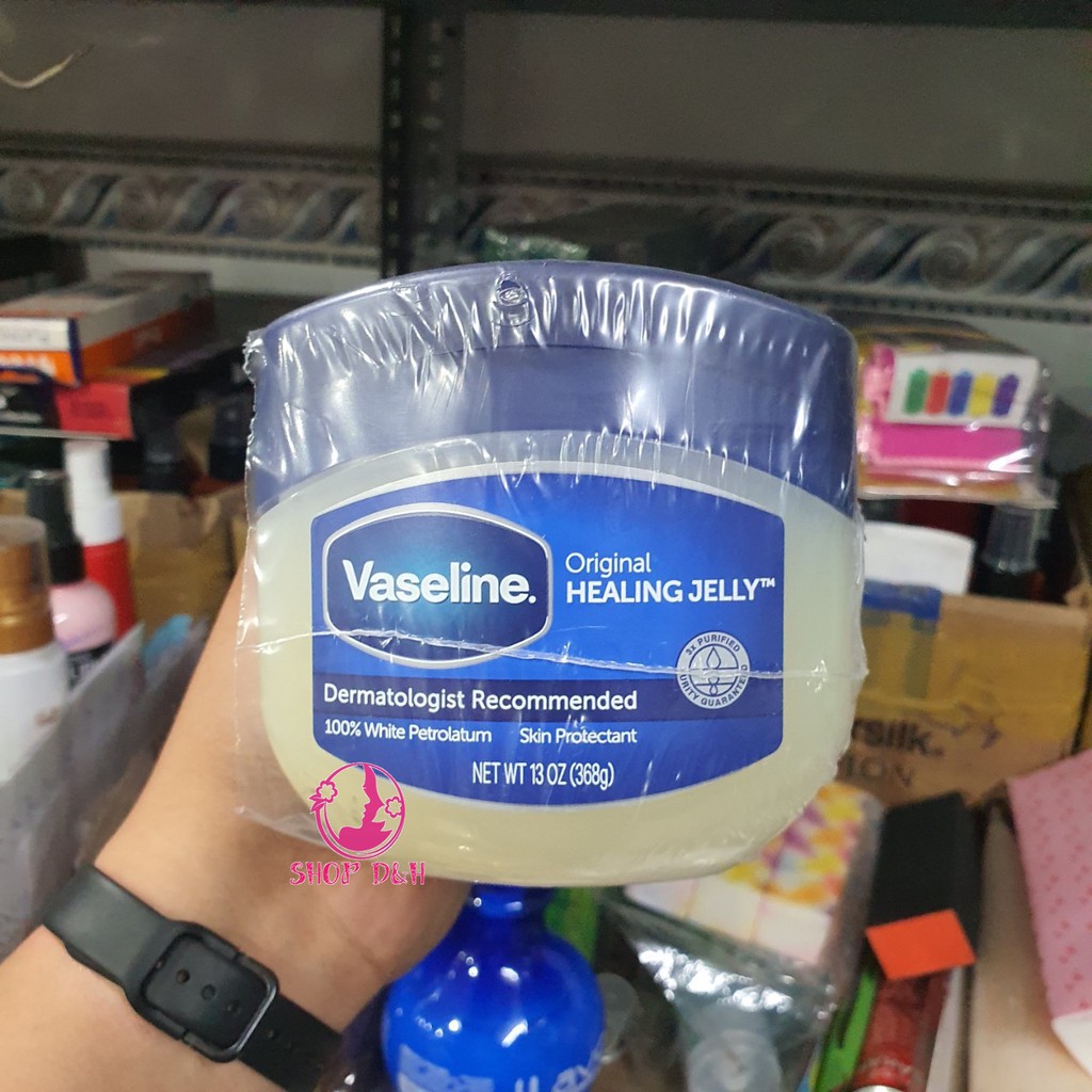 Sáp dưỡng ẩm Vaseline - 49g (Chính hãng- Mỹ) - Chống nẻ dành cho da khô, dưỡng ẩm