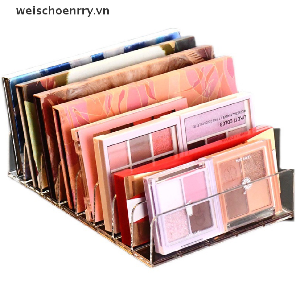 WW Eyeshadow Palette Organizer Eyepowder Storage Tray Rack Holder Makeup organizer WW