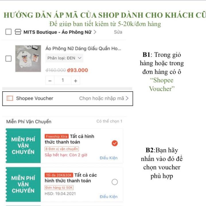 Áo Phông Nữ Dáng Giấu Quần Hot Hit 100% Cotton Free Ship Toàn Quốc, Áo Phông Mùa Hè Mát Phong Cách Hình In Đẹp, MN16 ་