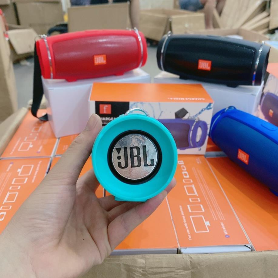 Loa Bluetooth JBL charge 4+ mini vỏ nhôm Bass mạnh, 2 loa, âm thanh trong công suất 20W Pin trâu 6h