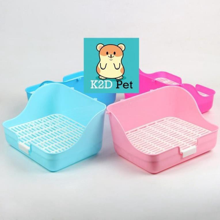 tuan02 Khay vệ sinh Guinea Pig (bọ ú, chuột lang), thỏ, sóc bắc mỹ, chinchilla tuan02