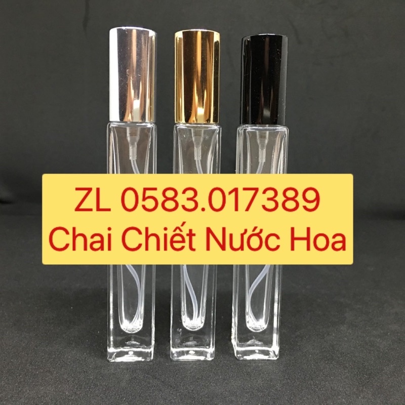 Combo 10 chai chiết nước hoa 10ml