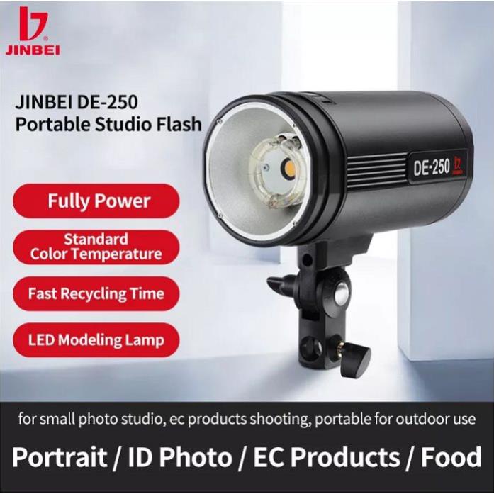 Đèn flash studio Jinbei DE-250