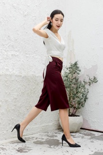 Áo croptop cột dây