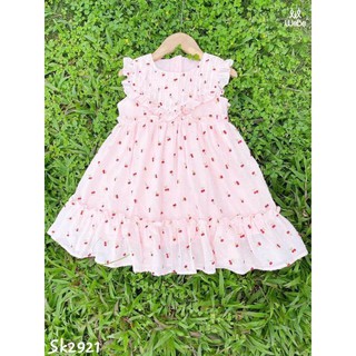 Váy Boil hạt màu hồng pastel Lil Webe cho bé gái 1-10y