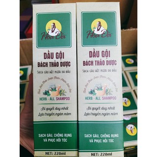 Dầu gội bách thảo dược Hoa Đà