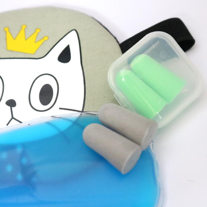 Miếng bịt mắt ngủ 3D có túi gel làm mát