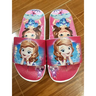 Dép in hình 3D elsa đáng yêu cho các bé gái ( form cực nhỏ, tăng lên 2 size)