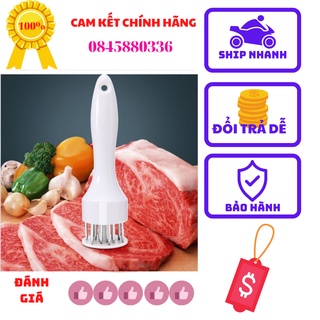 Dụng cụ dầm thịt, đâm bì, dụng cụ làm mềm thit để ướp gia vị cho nhanh ngấm .