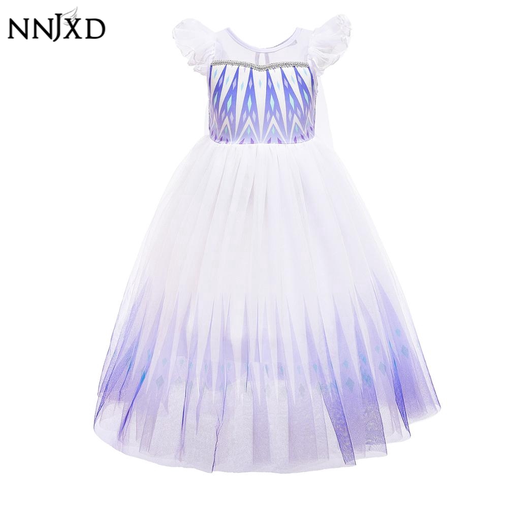 Đầm Hóa Trang Kiểu Công Chúa Elsa 2 Cho Bé Gái NNJXD