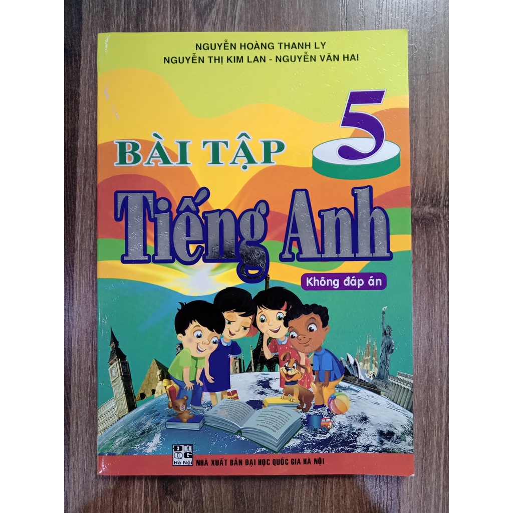 Sách - Bài tập tiếng anh 5 (khống đáp án)