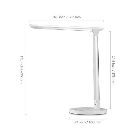 Đèn LED Chống Cận 12W TaoTronics TT-DL13- MÀU TRẮNG BẠC