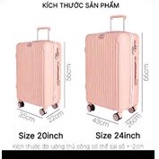 Vali kéo du lịch cao cấp size 20/24/inch ( bảo hành 2 năm )