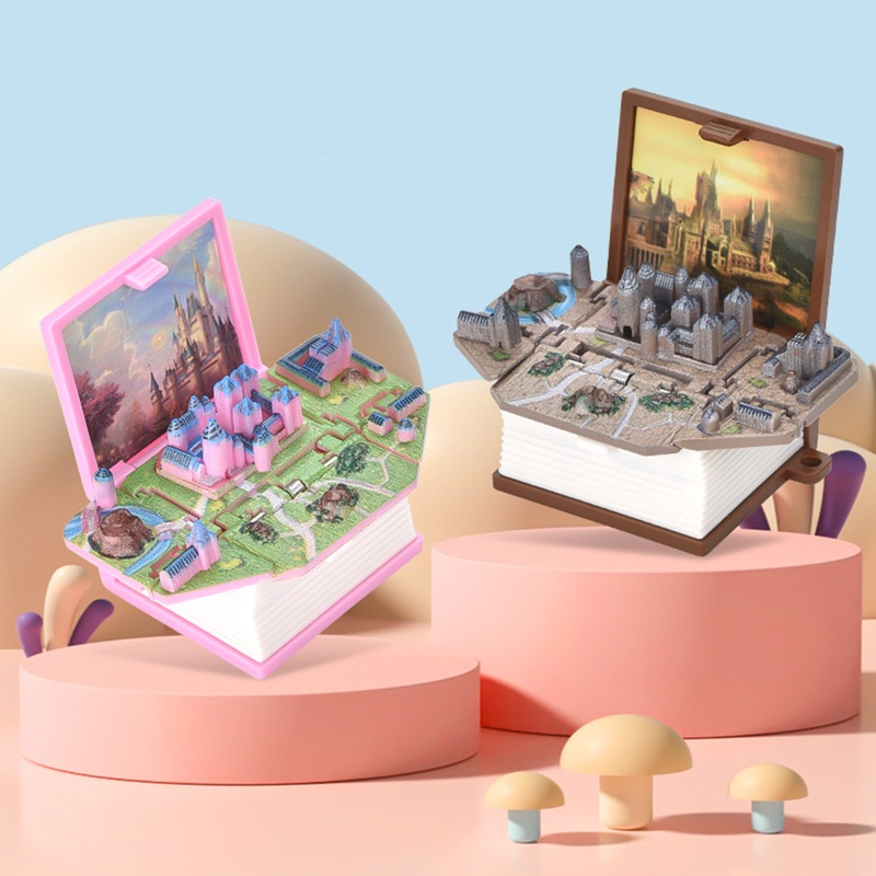 Móc Khóa Hình Lâu Đài 3D Xinh Xắn Dành Cho Bé