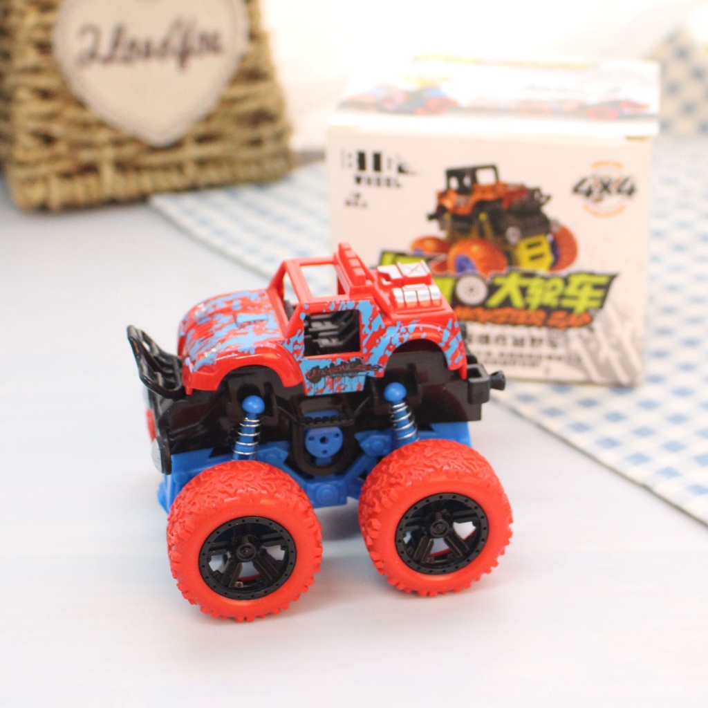 Đồ chơi XE bánh đà địa hình cho bé chơi, xe ô tô nhỏ