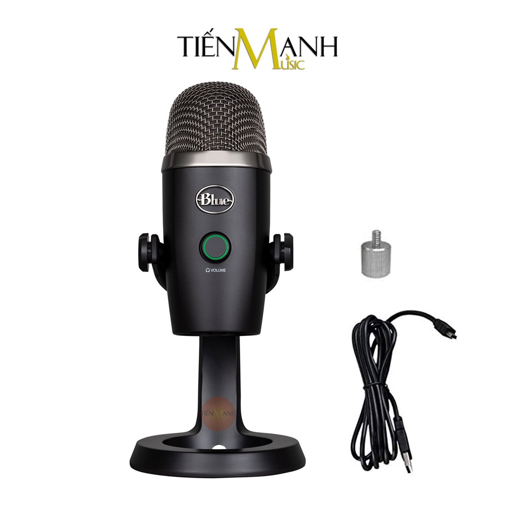 [Chính Hãng] Micro Blue Yeti Nano USB Condenser Mic Thu Âm Podcast, Livestream, Radio, ASMR Microphone Phòng Thu Studio