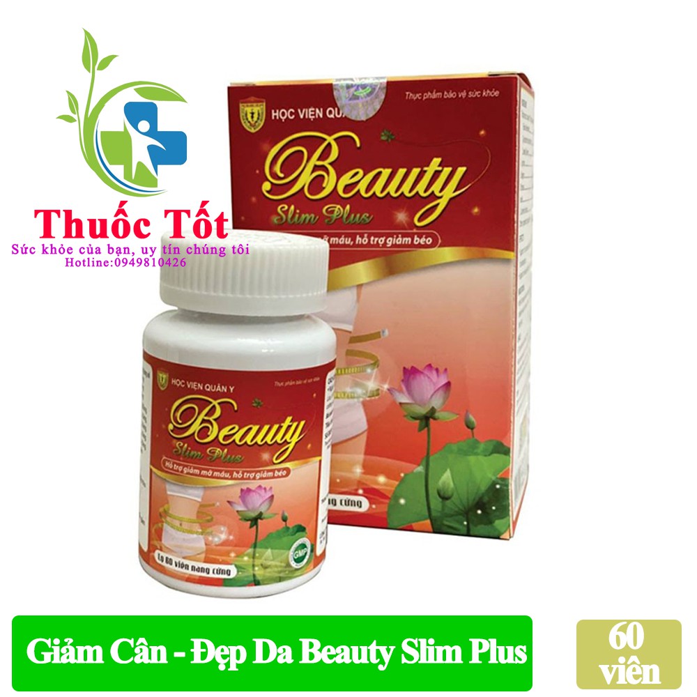 Viên giảm cân đẹp da Beauty Slim Plus Học Viện Quân Y | BigBuy360 - bigbuy360.vn