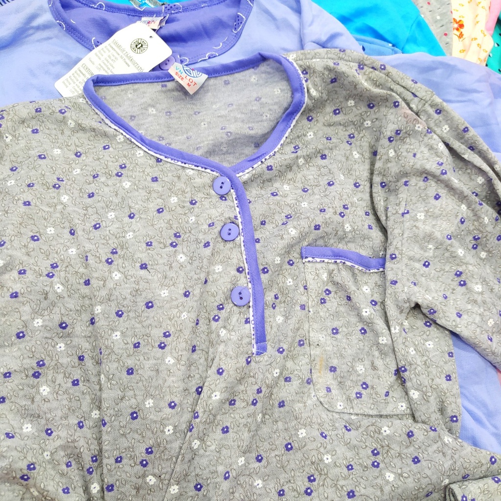 Bộ pijama nữ trung niên