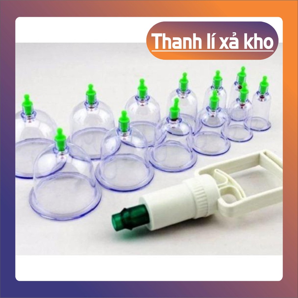 (Bán giá sỉ) BỘ GIÁC HƠI KHÔNG DÙNG LỬA