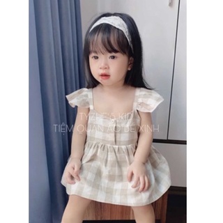 Set váy cánh tiên kèm chip cho bé