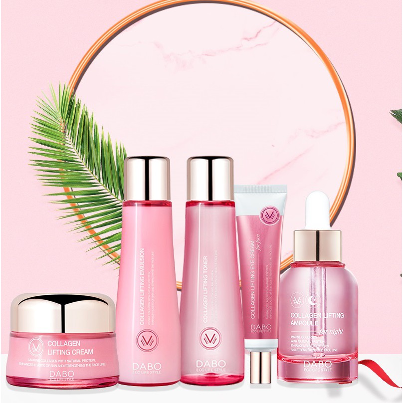 Tinh chất Serum Cao cấp Collagen nâng cơ ban đêm - DABO Collagen Lifting Ampoule For Night Hàn quốc 30ml/Hộp