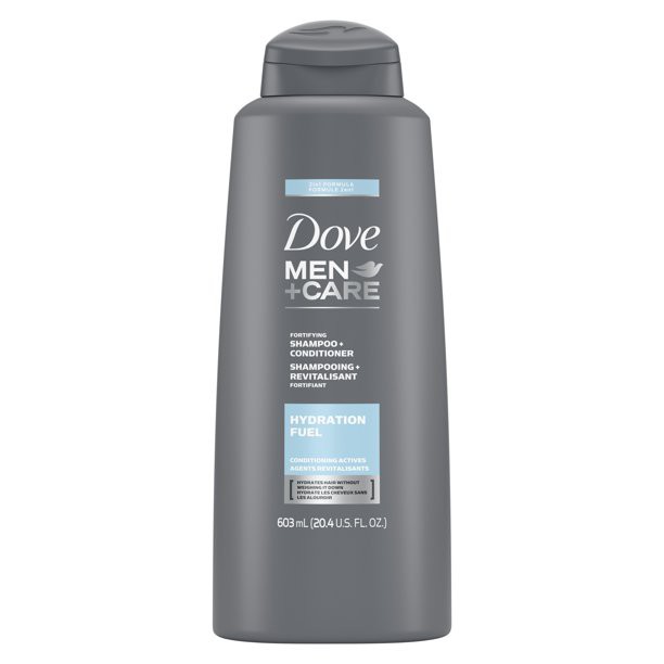 Dầu gội & xả 2 trong 1 cho nam Dove Men+Care 2 in 1 Shampoo and Conditioner Hydration Fuel 603ml (Mỹ)