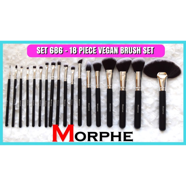 Bộ cọ Morphe 686 combo 18 cây ( chính hãng )